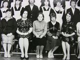 В центре - Валентина Ивановна (дирекотор школы), слева - Мария Михайловна (воспитатель и библиотекарь)