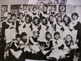 Девочки-выпускницы 8 класса, 1986 г.